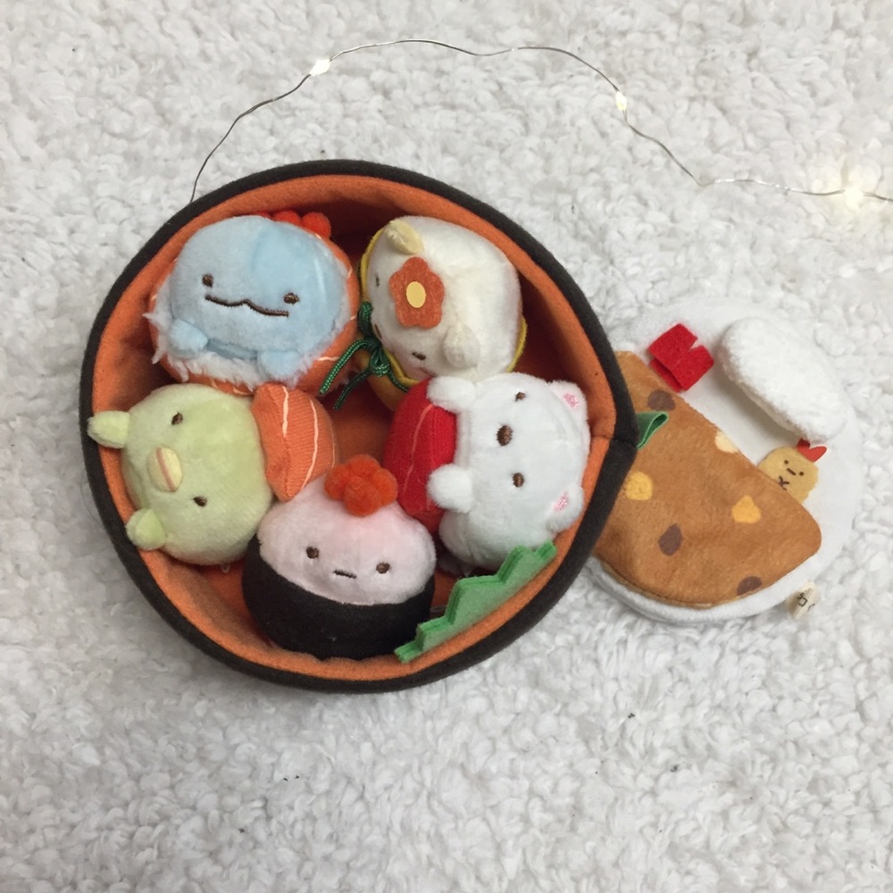 San-X Sumikko Gurashi Sushi Set with Curri